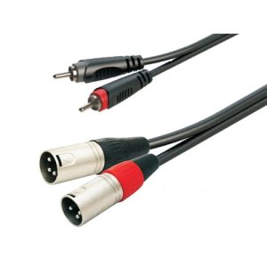 אורך 3 מטר XLR*2-RCA*2 כבל <p>SACC190L3